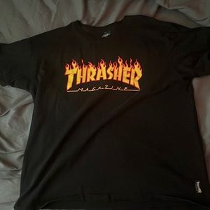 Thrasher flame shirt